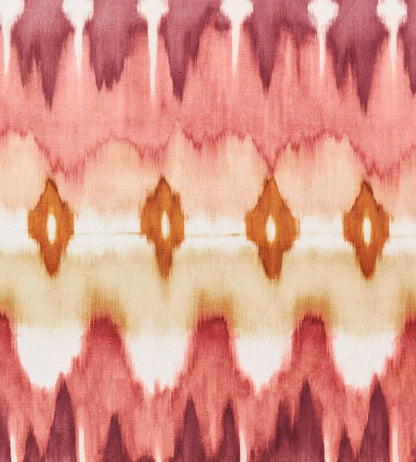 Arbor Ikat Fabric by Travers Pink