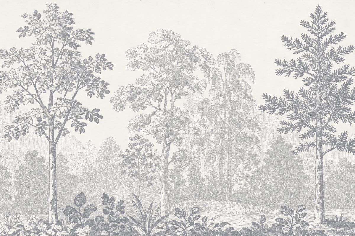 Arbor Grey mural by Hovia