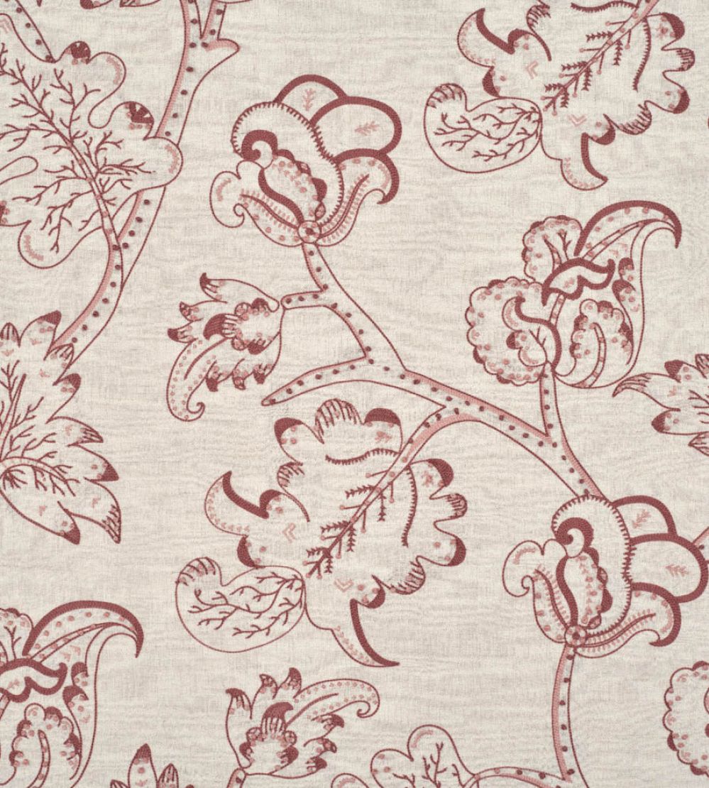 Arboreal Fabric by James Hare Burnt Blossom