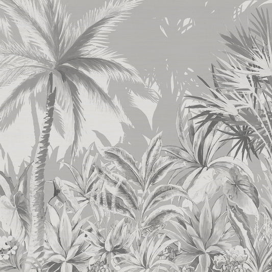 Arboretum Mural by Phillip Jeffries in Graphite (PJ 5576)