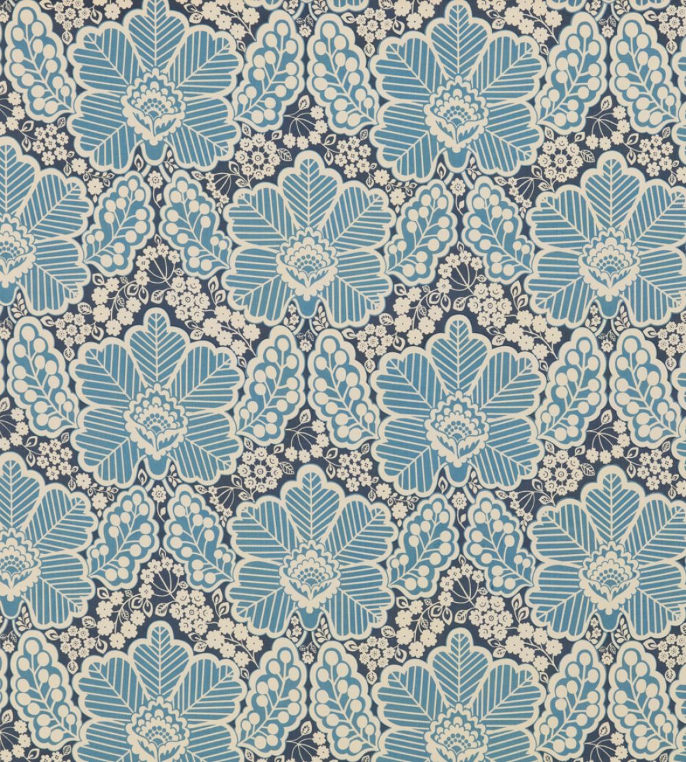 Arbour Fabric by Baker Lifestyle Indigo