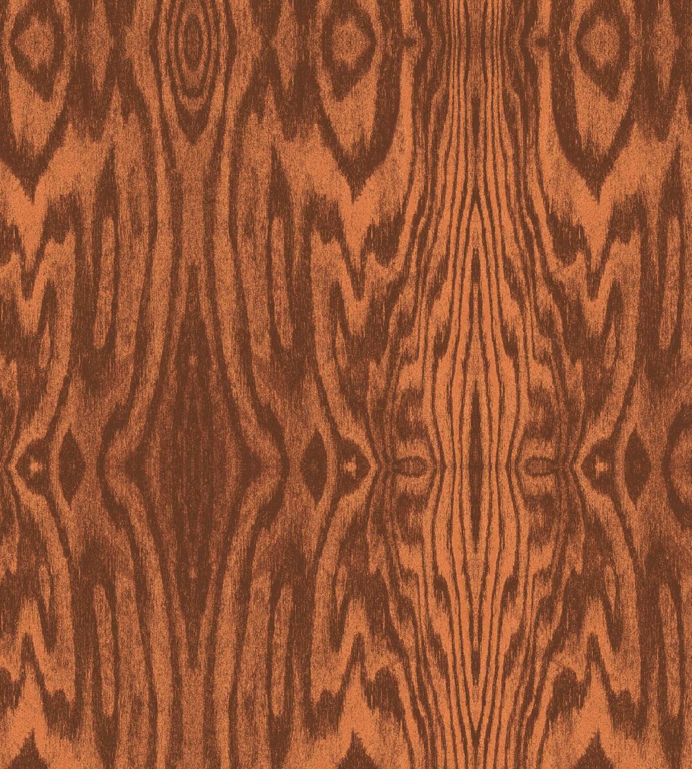 Arbre Fabric by Arley House Burnt Orange
