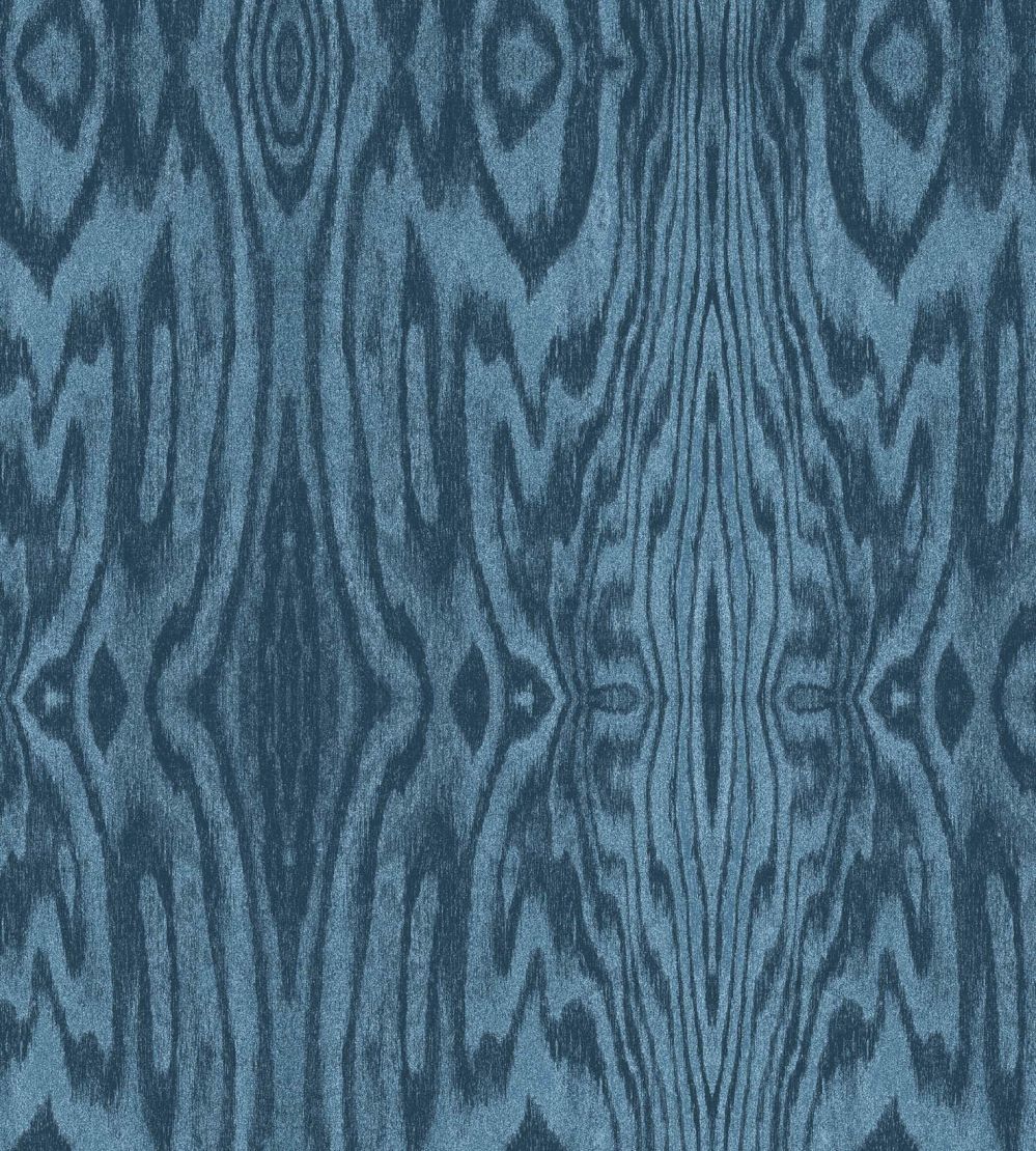 Arbre Fabric by Arley House Steel Blue