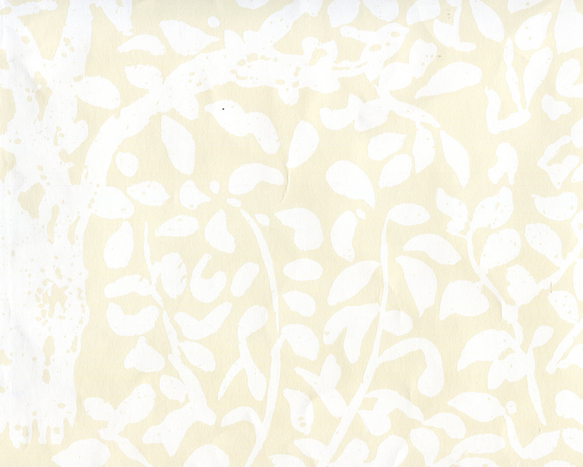 Arbre de Matisse White on Off White wallpaper by China Seas