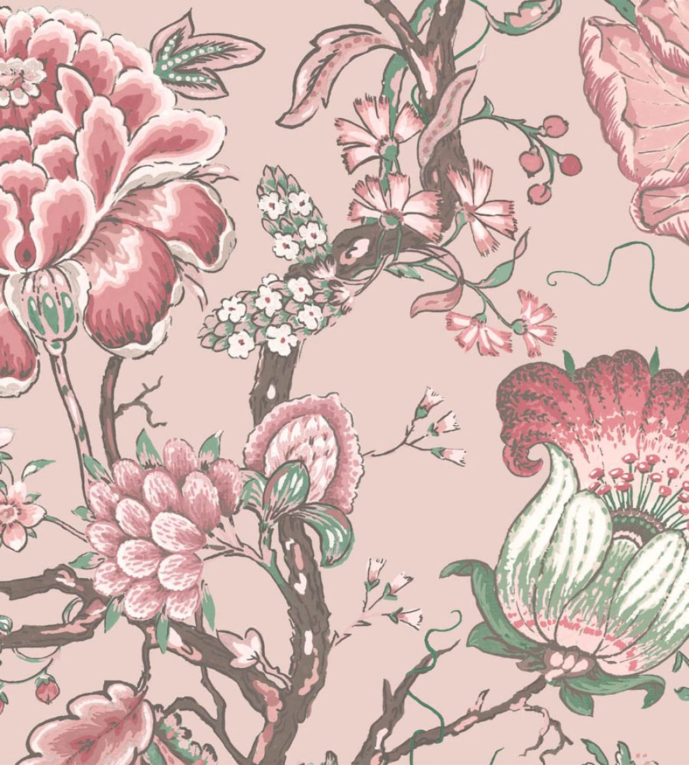 Arcadia Wallpaper by Woodchip & Magnolia Blush
