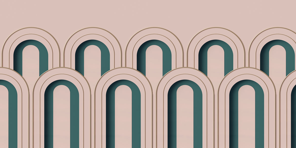 Arch Deco Original mural by Rebel Walls