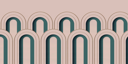 Arch Deco Original mural by Rebel Walls