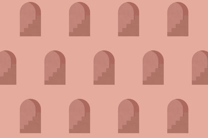 Arch Terracotta wallpaper by Hovia