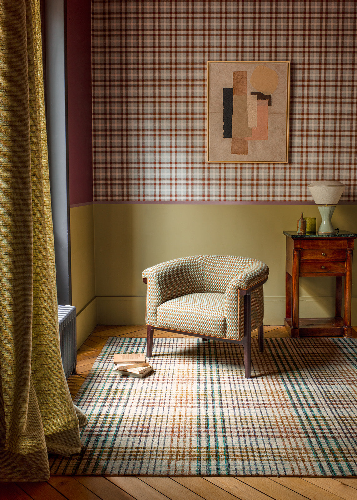 Ardara Rug by Pierre Frey shown in a room setting (view 1)