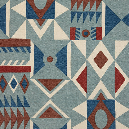 Kasma Fabric by George Spencer Designs in Lagoon