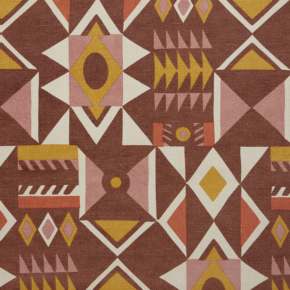 Kasma Fabric by George Spencer Designs in Umber
