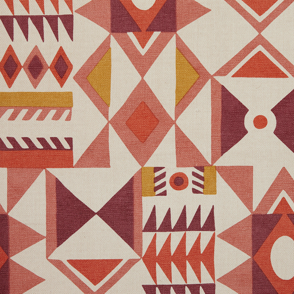 Kasma Fabric by George Spencer Designs in Rosa