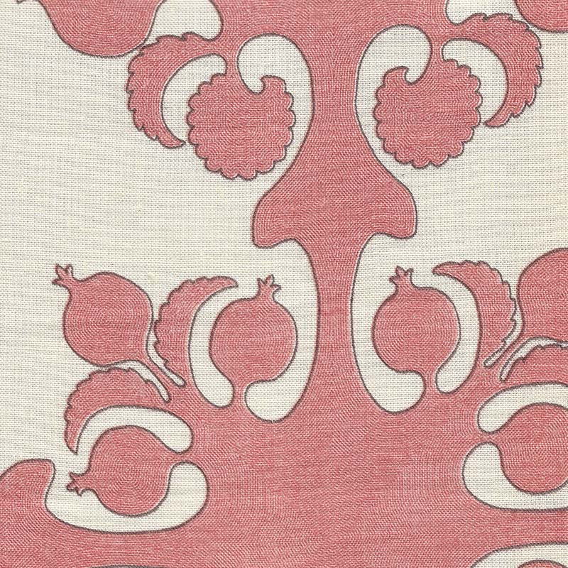 Argentine Corals Brown fabric by Home Couture