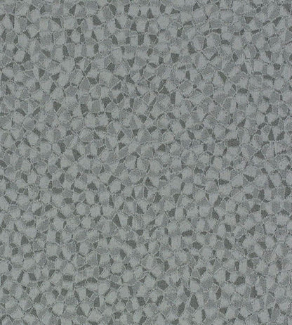 Argento Silk Fabric by James Hare Mirrored Steel