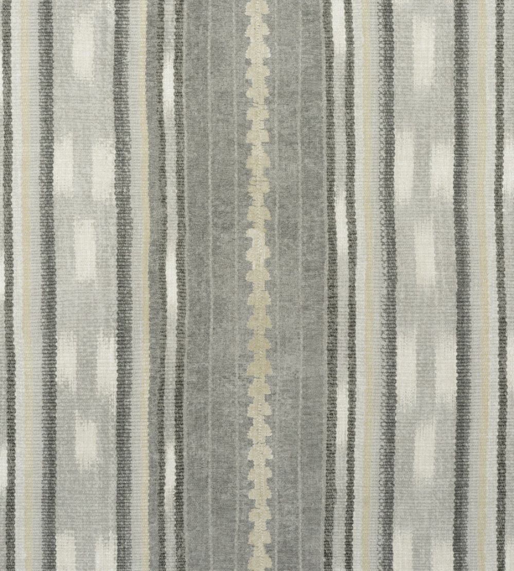 Argo Outdoor Fabric by Andrew Martin Smoke