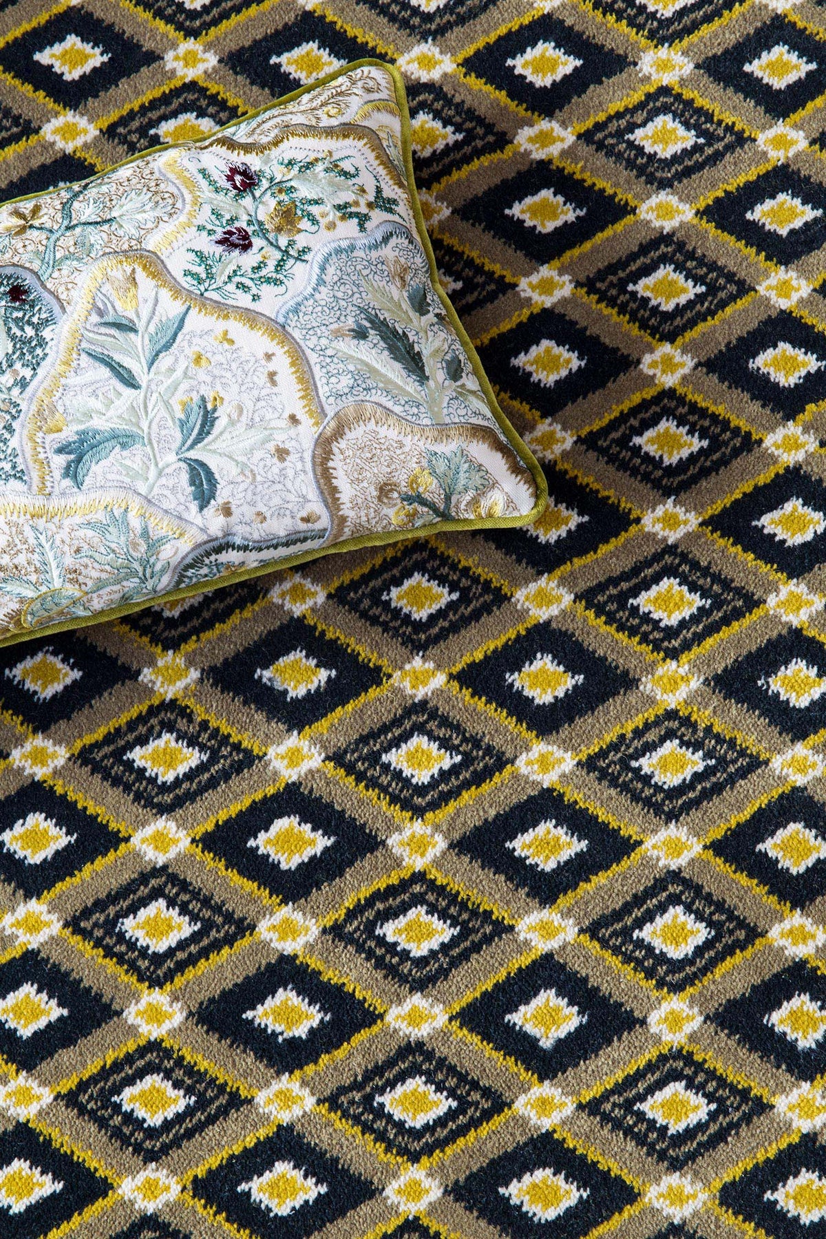 Aristote Broadloom Carpet by Braquenié shown in a room setting (view 1)