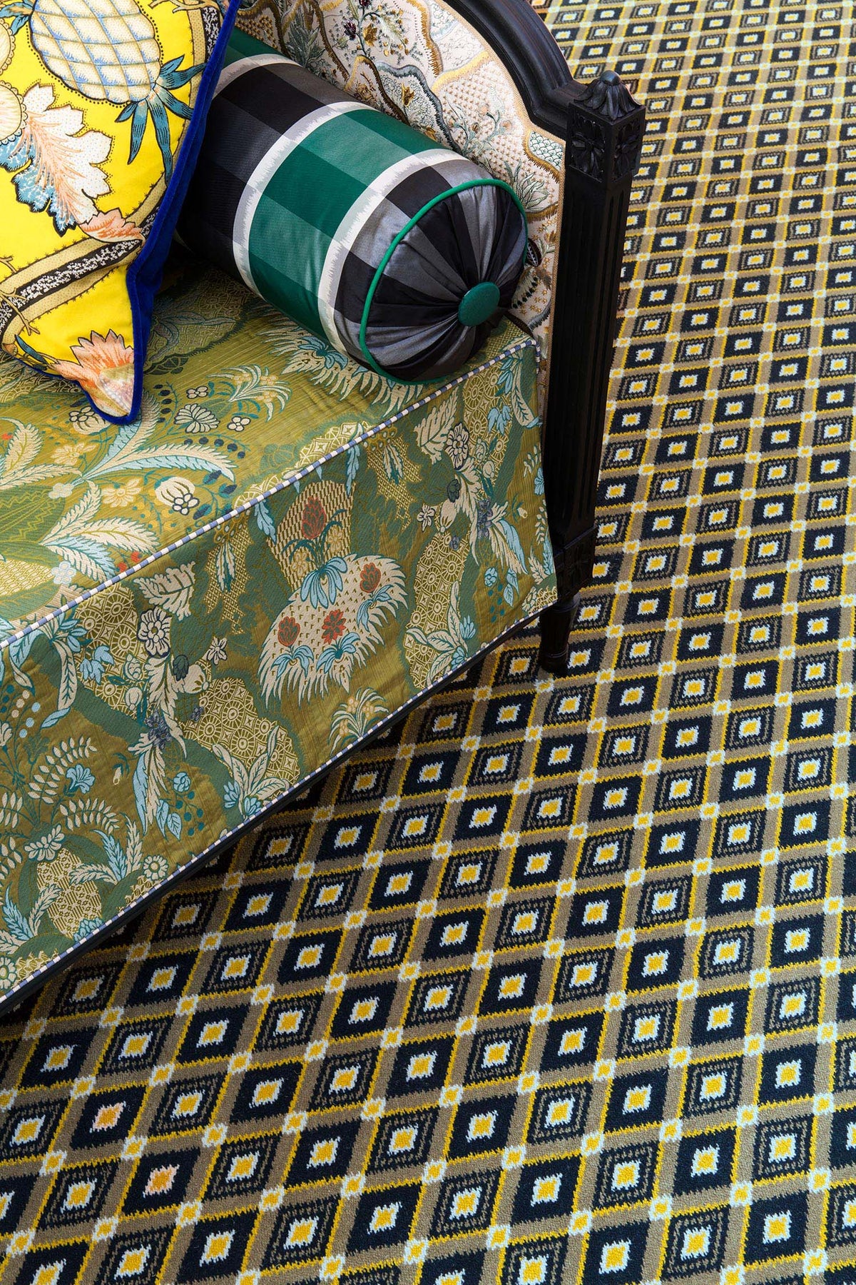 Aristote Broadloom Carpet by Braquenié shown in a room setting (view 2)