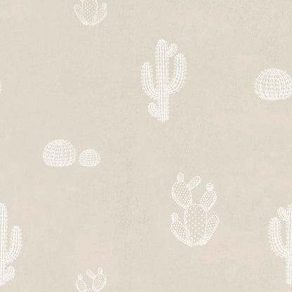 Arizona wallpaper by Coordonné in Beige, flat pattern view