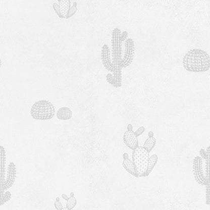 Arizona wallpaper by Coordonné in Grey, flat pattern view