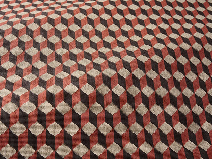Arkadi Fabric by Pierre Frey in Terracotta (F3668006)