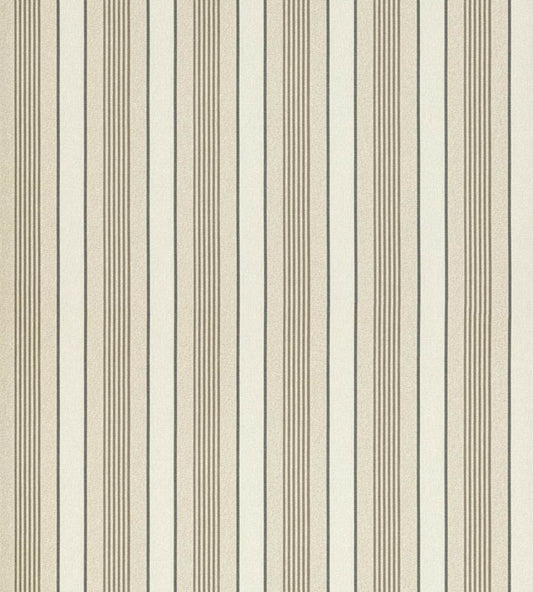 Arlo Stripe Wallpaper by Scalamandre Dune