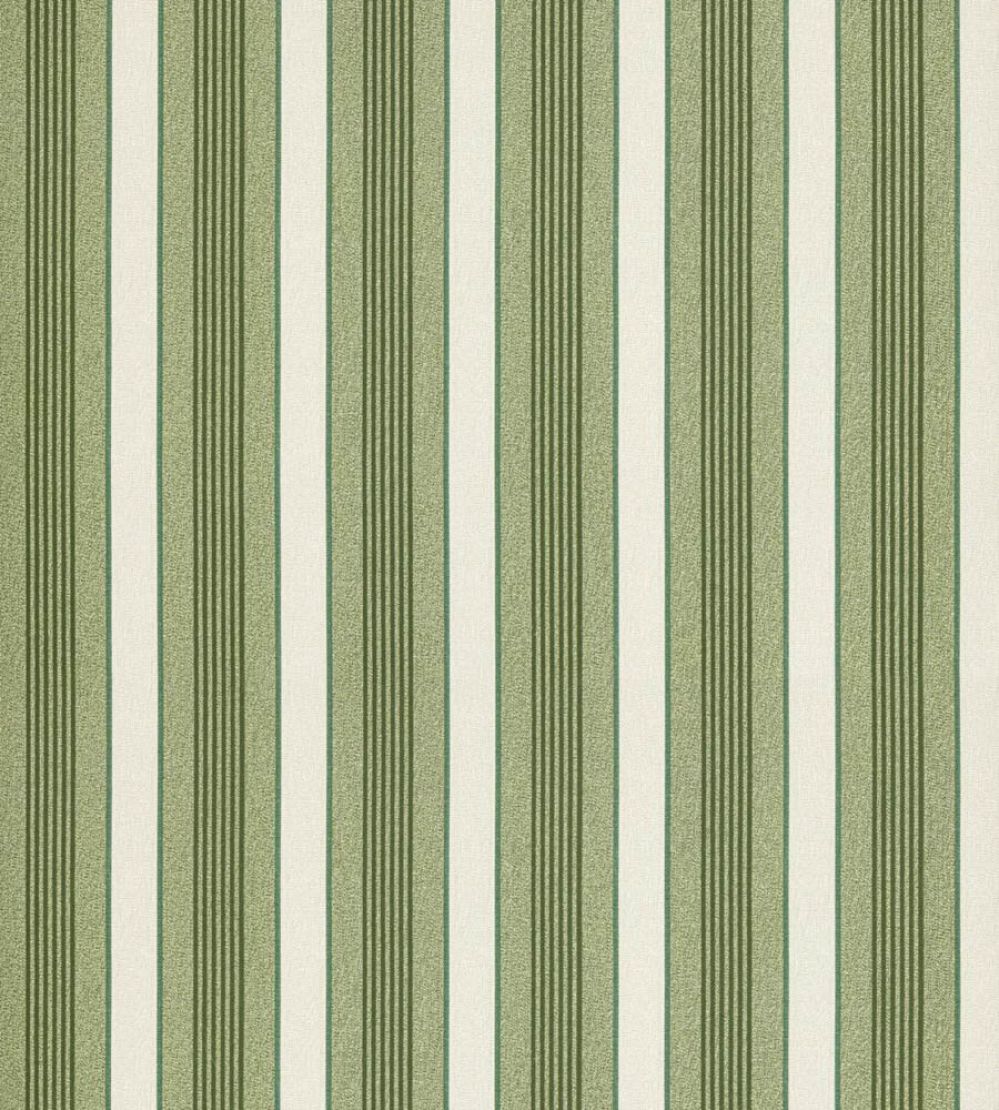 Arlo Stripe Wallpaper by Scalamandre Evergreen
