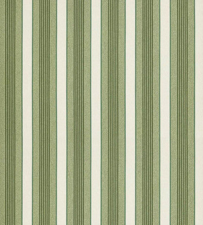Arlo Stripe Wallpaper by Scalamandre Evergreen