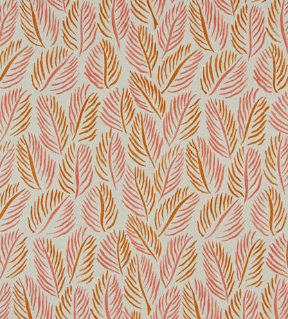Armature Feuilles Wallpaper by Christopher Farr Cloth Apricot