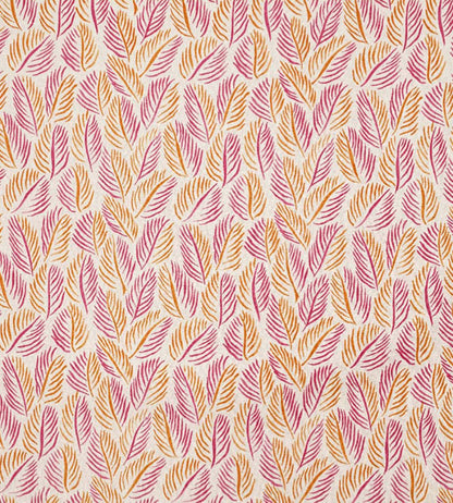 Armature Feuilles Fabric by Christopher Farr Cloth Hot Pink