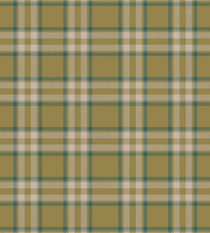 Arran Check Fabric by Arley House Antique