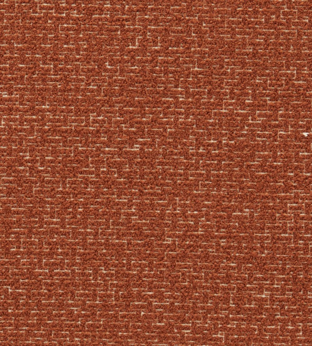 Arran Fabric by Harlequin Terracotta/Linen