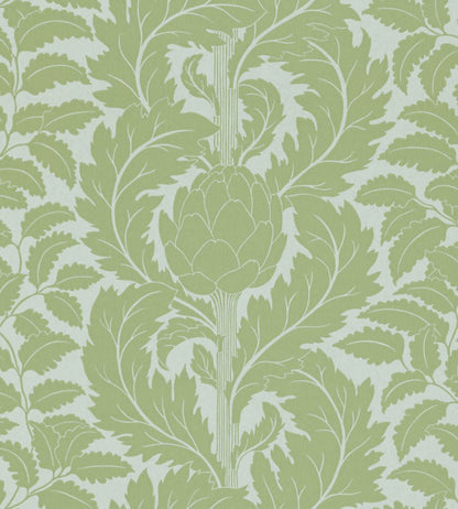 Artichoke Wallpaper by Langelid Von Bromssen Garden Green