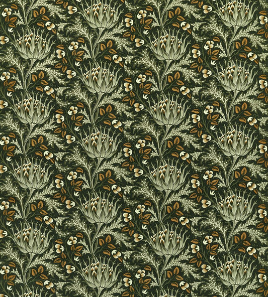 Artichoke Velvet Fabric by Morris & Co Tump