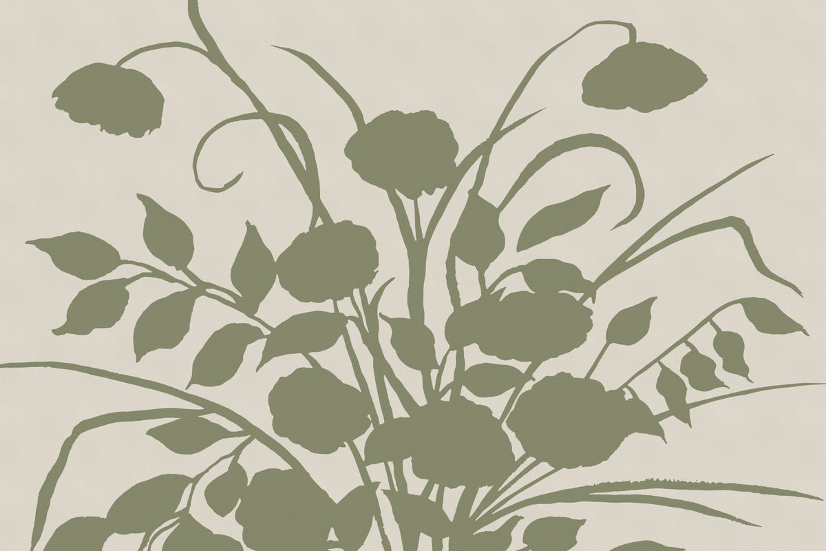 Artisan’s Garden Green mural by Hovia