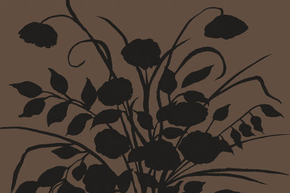 Artisan’s Garden Brown mural by Hovia