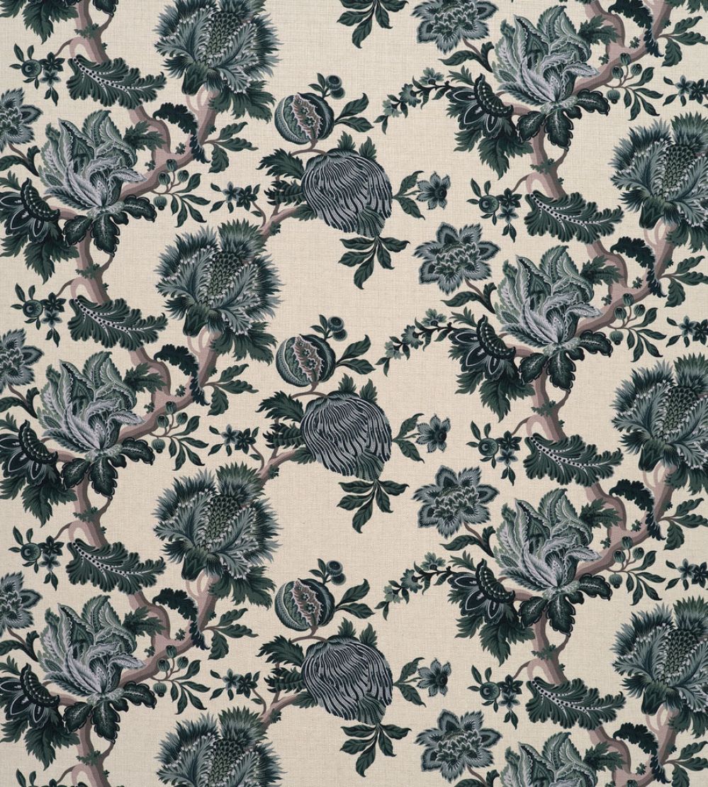 Artissima Fabric by James Hare Blue Green