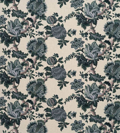 Artissima Fabric by James Hare Blue Green