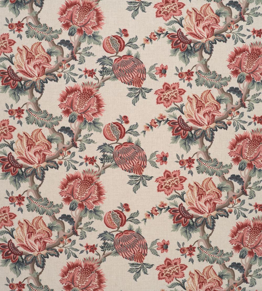 Artissima Fabric by James Hare Coral Sky