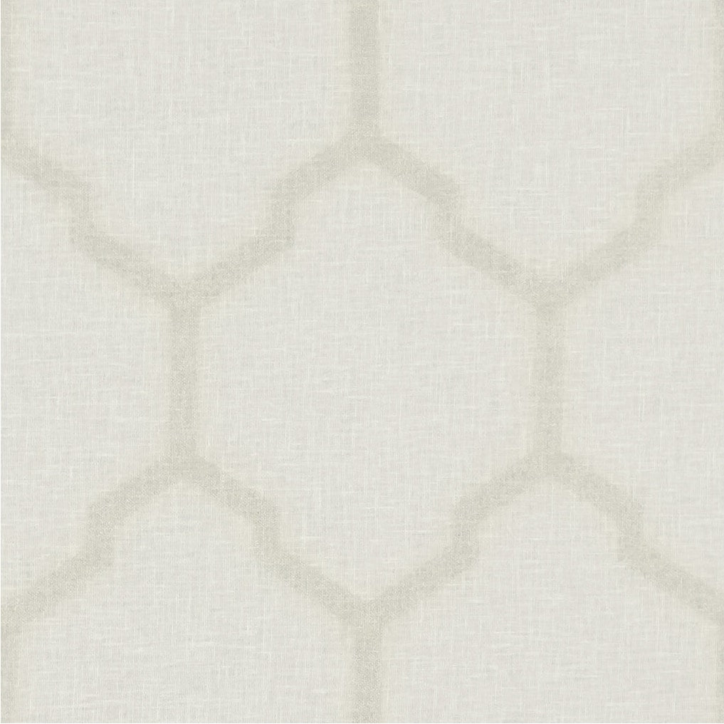 Arturo Ivory/Gold fabric by Clarke & Clarke