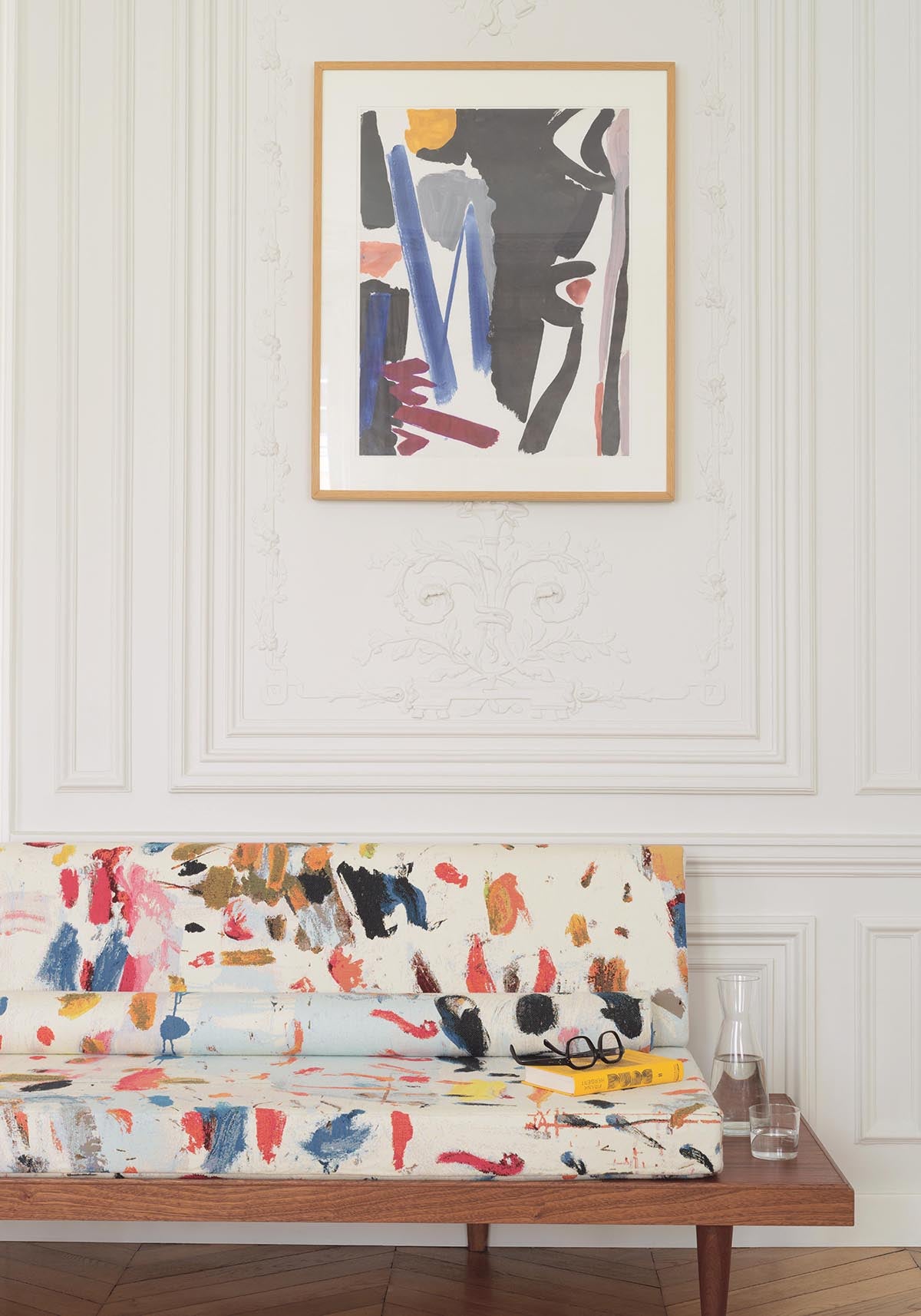 Arty Tapisserie Fabric by Pierre Frey shown in a room setting (view 2)