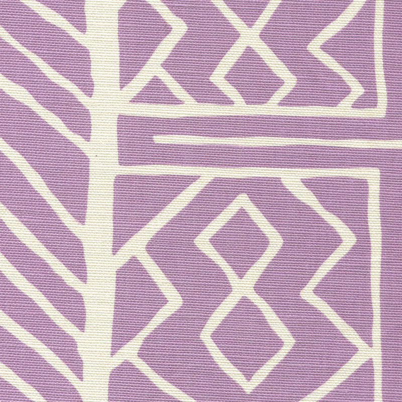 Aruba II Background Lavender fabric by Alan Campbell