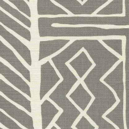Aruba II Background Grey fabric by Alan Campbell
