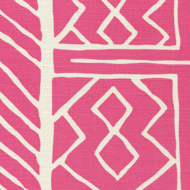 Aruba II Background Pink fabric by Alan Campbell