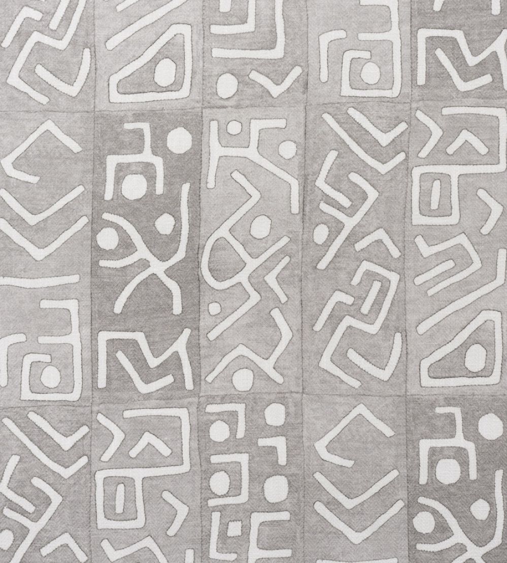 Ashanti Fabric by Andrew Martin Smoke