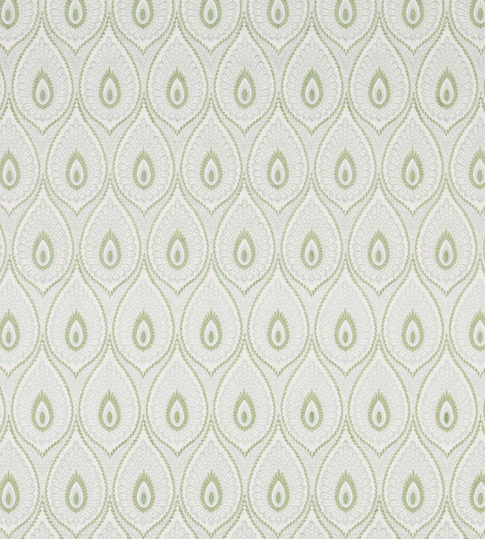 Ashmore Fabric by GP & J Baker Aqua/Green