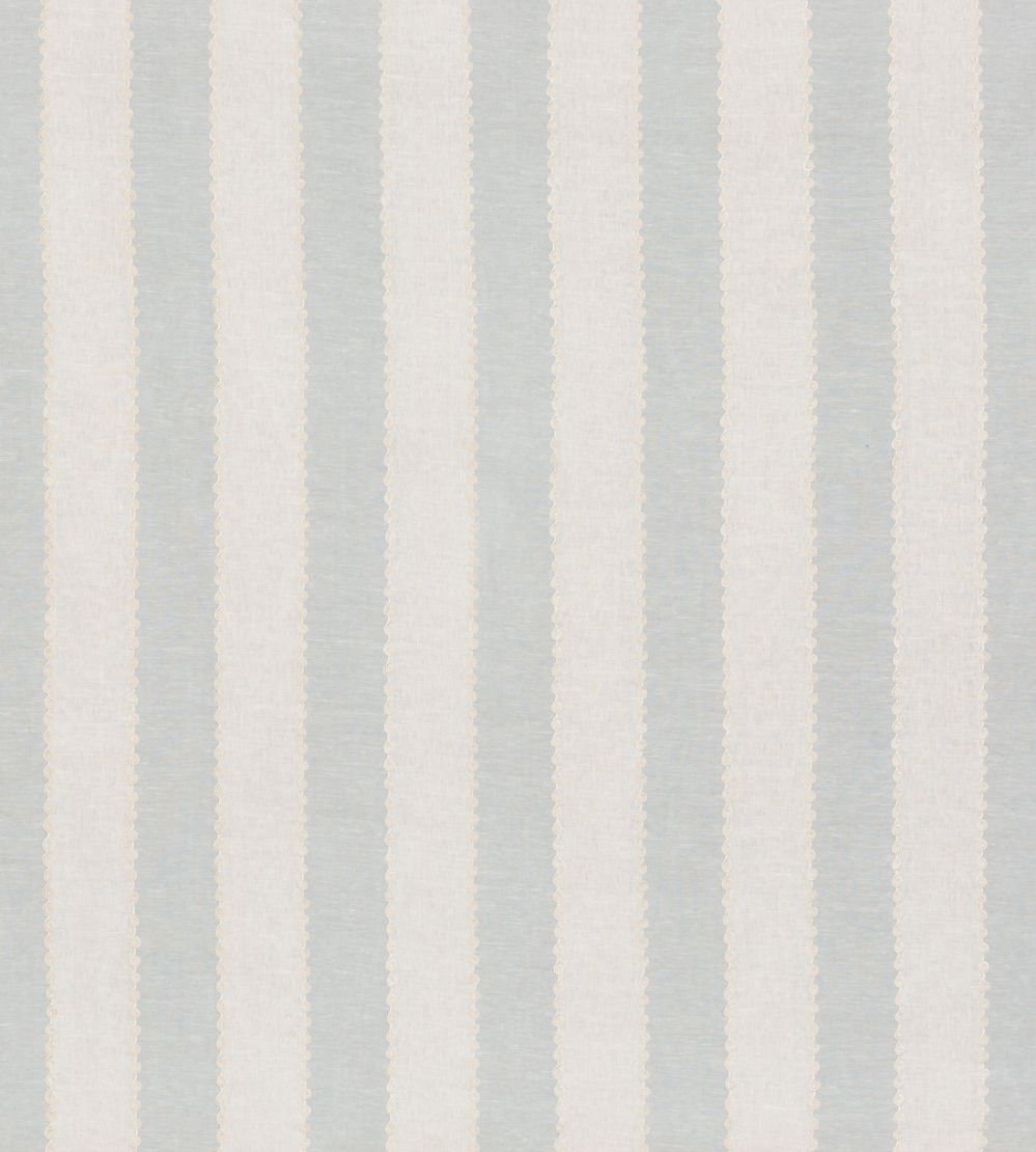 Ashmore Stripe Fabric by GP & J Baker Aqua