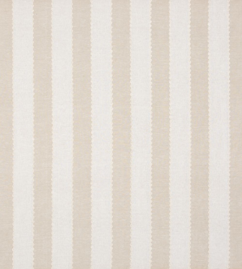 Ashmore Stripe Fabric by GP & J Baker Parchment