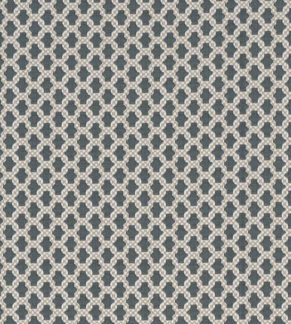 Asscher Fabric by James Hare Asscher Blue Haze