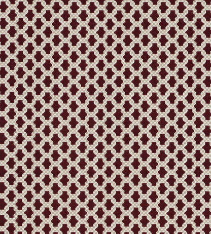 Asscher Fabric by James Hare Syrah