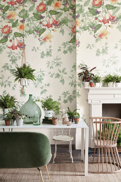 Asterid mural by Little Greene in Lantern